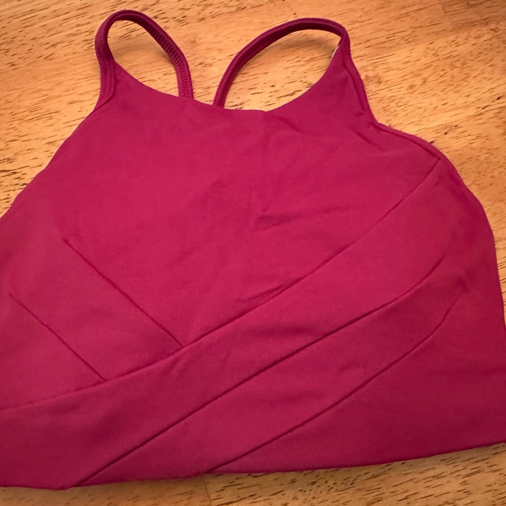 Lululemon Athletica Magenta Tank Top